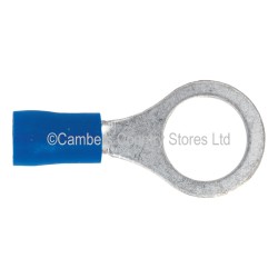 Sealey Terminals 100 Pack Easy Entry Ring 10.5mm Blue